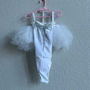 White Dance Costume by Weissman